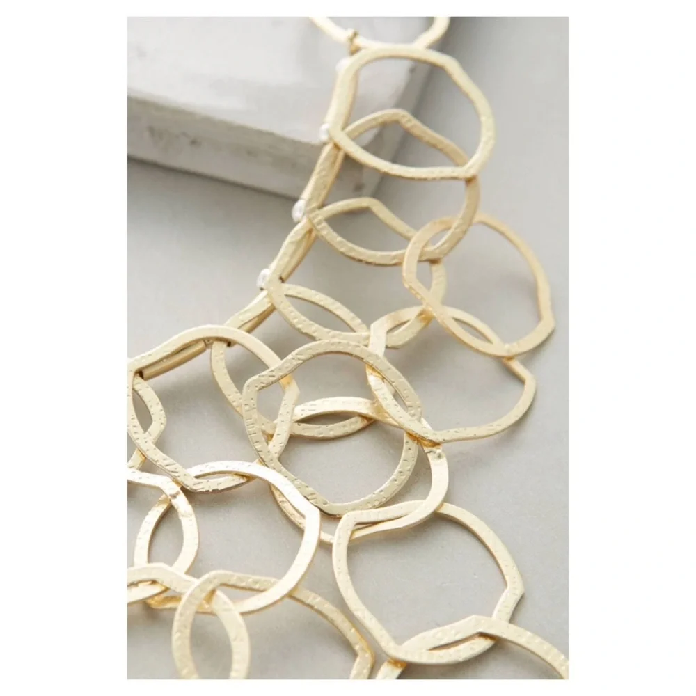 Anthro “Stone Harbor Bib Necklace” - Picture 12 of 13